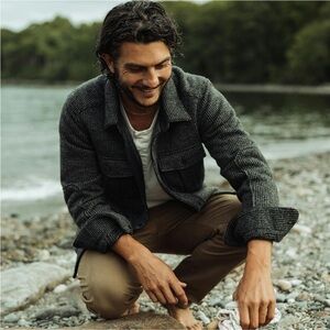 Flint and Tinder Wool Overshirt Like New